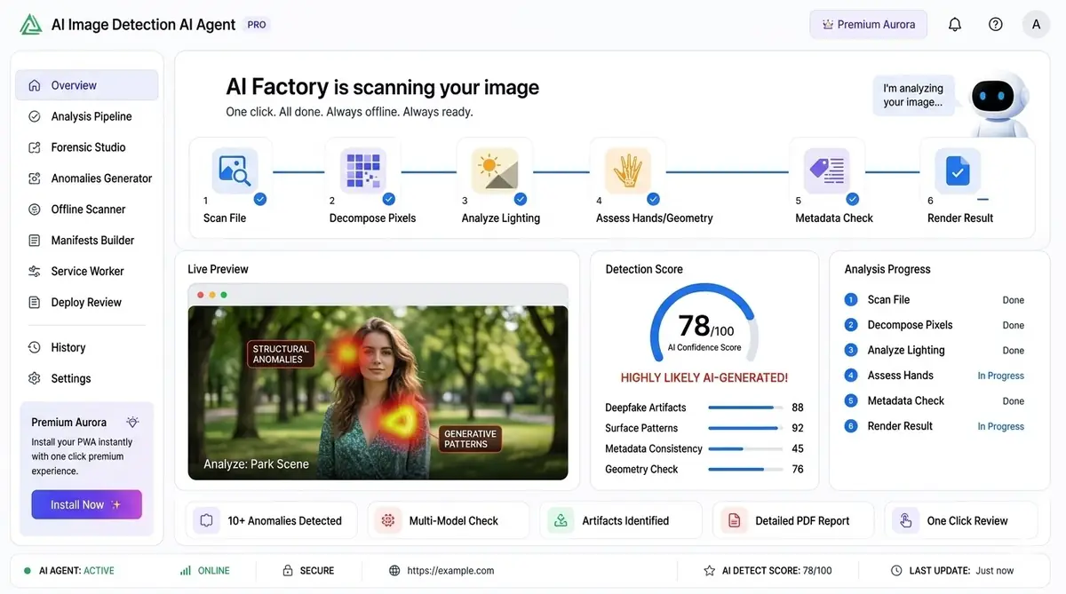 AI JSON generator dashboard — example of the AI tool dashboard software